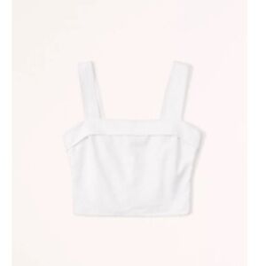Abercrombie Linen-Blend Foldover Set
Top. NWT